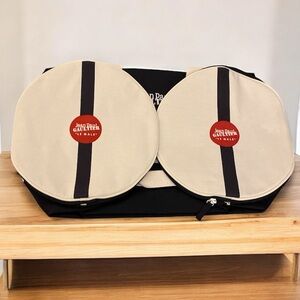 Jean Paul Gaultier Red White and Blue Duffel Bag